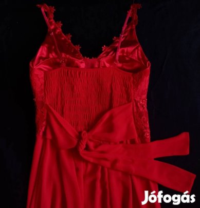 Csipkés-Gyöngyös alkalmi ruha (Új)