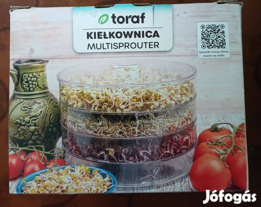 Csíráztató berendezés,tálak,szettben,új!/80