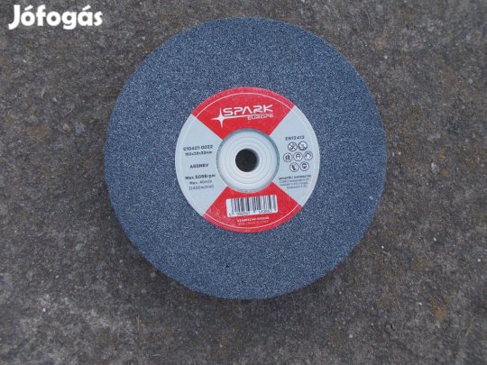 Csiszoló korong 200x20x32/16 mm-es szűkítéssel, szürke, 60 szemcse