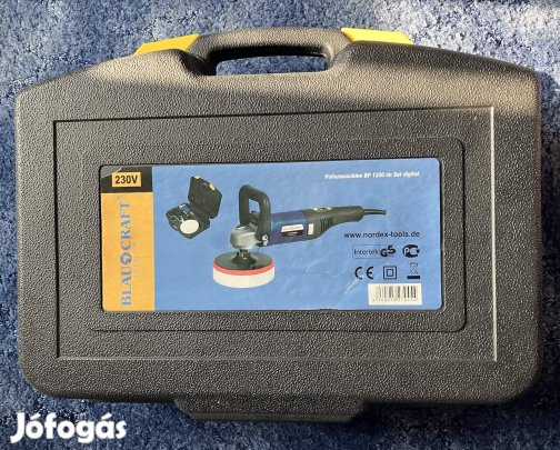 Csiszológép Polírozó Blaucraft Új, 1200W