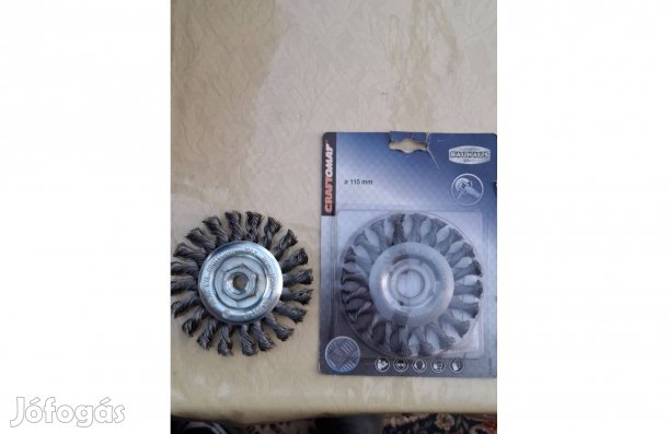 Csiszolókorong,drótkorong 2 db. (új)
