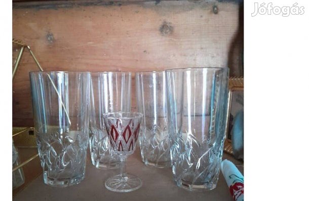 Csiszolt 3 dl-es ajándékozható pohárkészlet Személyes átvét
