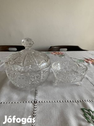 Csiszolt Kristály Szett