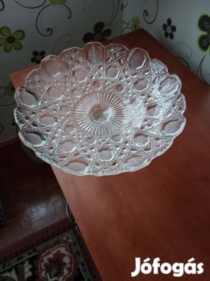 Csiszolt tortatartó eladó