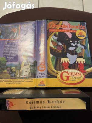Csizmás kandúr az ördőg mese vhs 