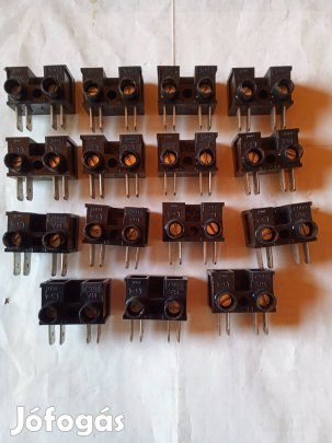 Csk - 162 bojler bekötő sorkapocs. 15 db . Új.