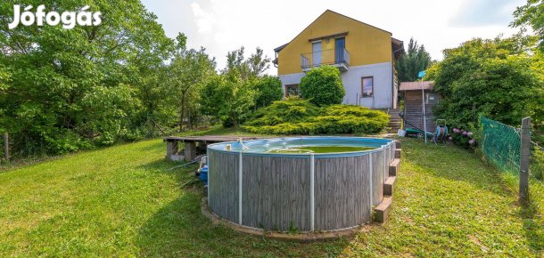 Csobánkai ház panorámával és nagy garázzsal