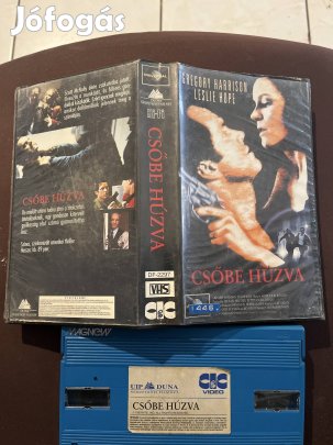 Csőbe húzva thriller vhs 