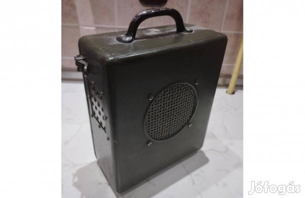 Csőbúgó csöves katonai morze oktató készülék 1952-ből eladó