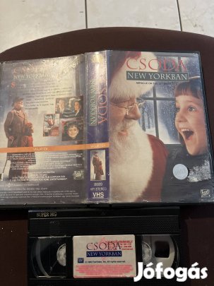 Csoda New Yorkban vigjáték vhs 