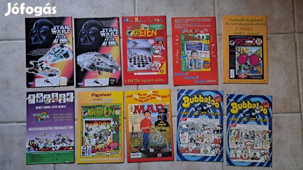 Csodálatos Pókember képregény 90 91 92 93 94 95 96 97 98 99 - 10 DB