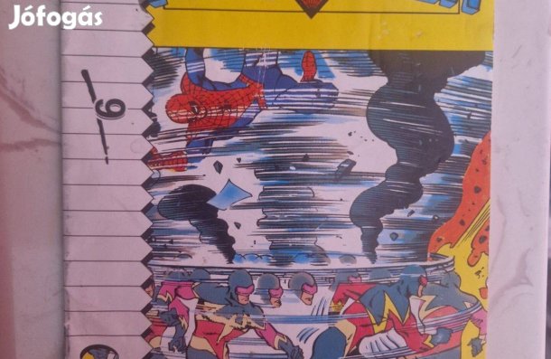 Csodálatos pókember, Vissza a szigetre 1989/9 képregény