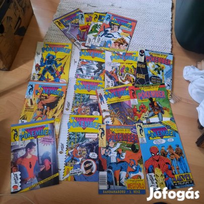 Csodálatos pókember,képregény gyűjtemény egyben