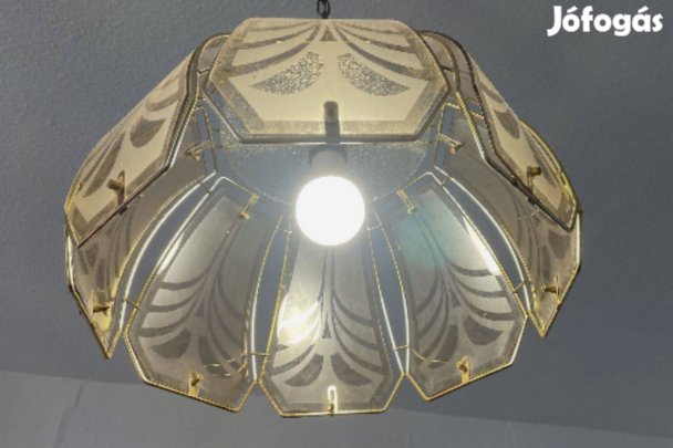Csodás üvegcsillár hibátlan Eladó!