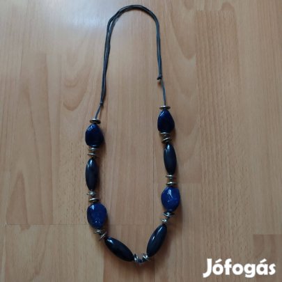 Csodaszép kék köves női nyaklánc