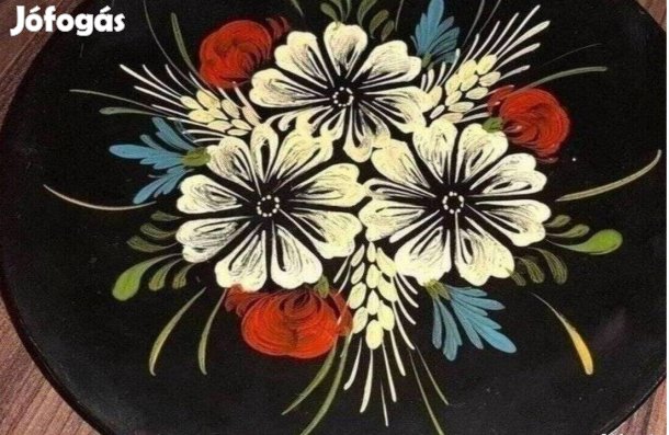 Csodaszép kerámia tányér