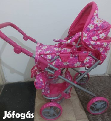 Csodaszép újszerű babakocsi,mózeskosár,pelenkázó táska!