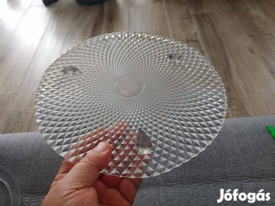 Csodaszép üveg alátét, kínáló