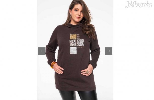 Csokibarna Wannabee tunika L-es méret