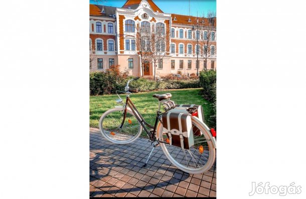 Csokibarna-beige, épített bicikli eladó
