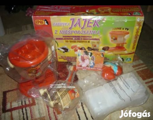 Csokitojás készítő játék szett új