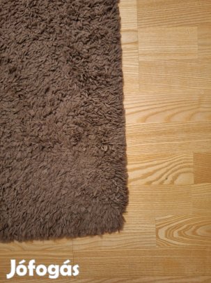Csokoládé barna shaggy szőnyeg 200 x 300 cm
