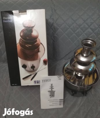 Csokoládé szökőkút, nagy,új,40 cm magas, partira való!/77