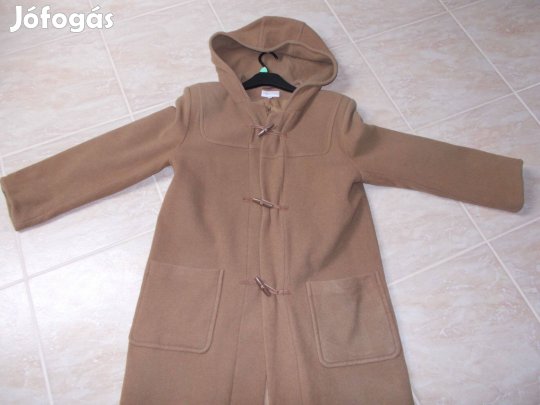 Csokoládébarna szövetkabát! M-L