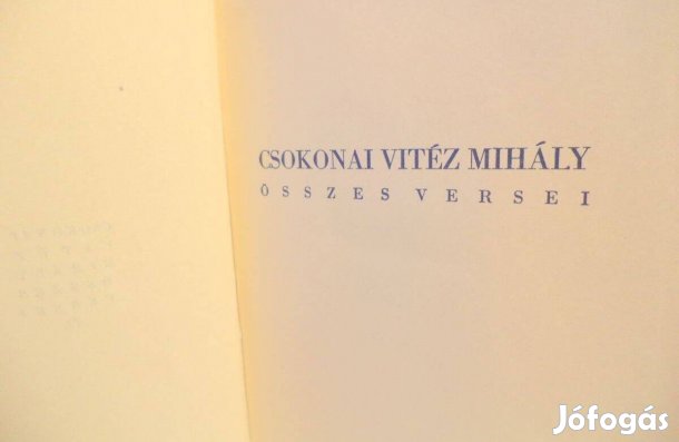 Csokonai Vitéz Mihály összes versei I