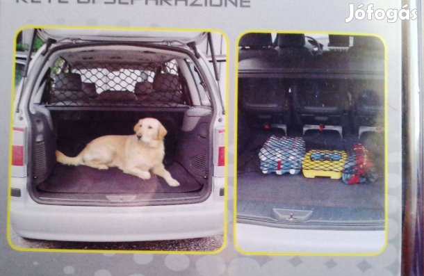 Csomagtér elválasztó háló 150x60 cm Új