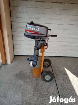 Csónakmotor Yamaha 5le 2T szervizelt állapotban eladó