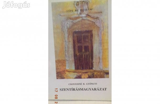 Csontosné B. Gyöngyi: Szentírásmagyarázat