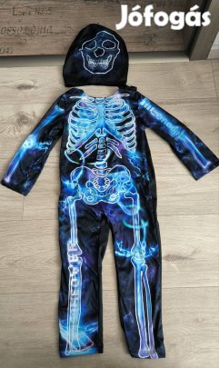 Csontváz jelmez 104 es 3-4 évesre