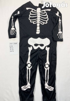 Csontváz jelmez, halloween jelmez 5-6 év GH68