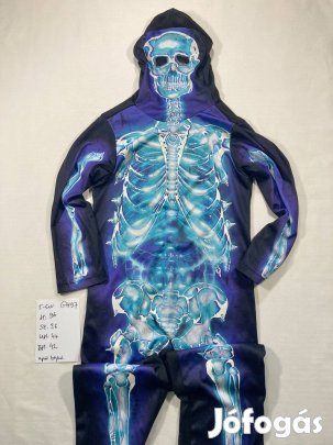 Csontváz jelmez, halloween jelmez 5-6 év GH97