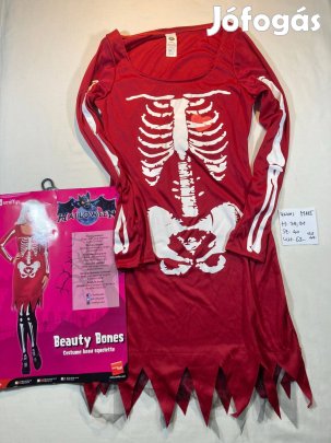 Csontváz jelmez, lány csontváz jelmez, halloween jelmez M185