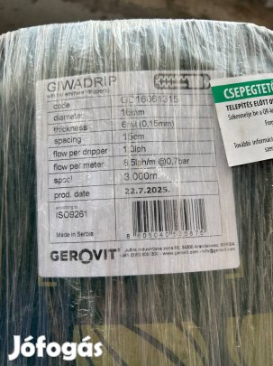 Csöpögtetö szalag