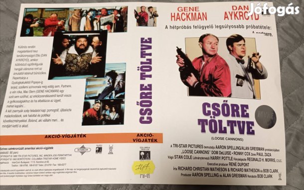 Csőre töltve - vígjáték vhs - Gene Hackman