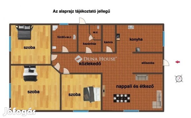 Csóri eladó 115 nm-es ház