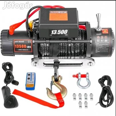 Csörlő új állapotú, bontatlan csomagolásban 