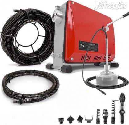 Csőtisztító gép, csőgörény 500W, 30100 mm csőátmérőhöz,…