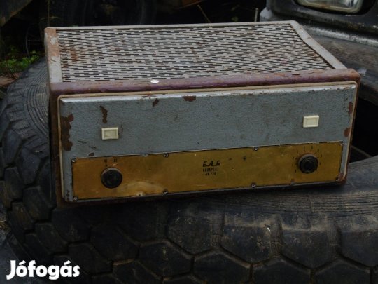 Csöves AV 750 50 W-OS Erősítő Csövekkel 50 w-OS