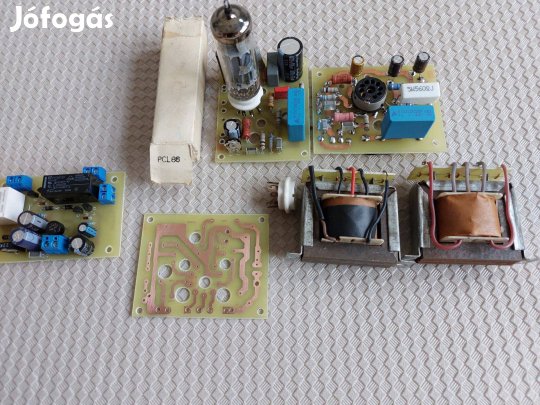 Csöves végfok + késleltető + kimenő