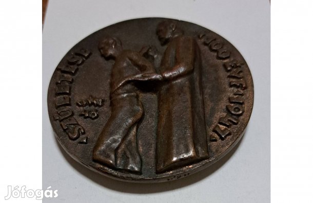 Csúcs Ferenc "Dr. Hőgyes Endre " 1947bronz emlékérem