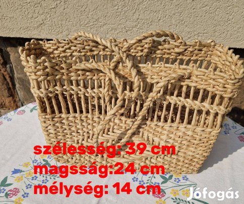 Csuhé kosár ,táska népi