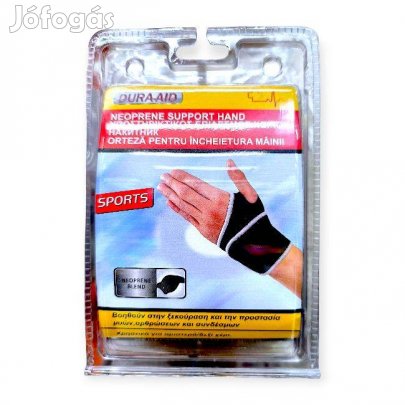 Csukló ortézis rugalmas támasztékkal, kompressziós hevederrel egy mé