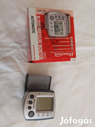 Csuklóra tehető vérnyomás mérő vadonat ujj készülék