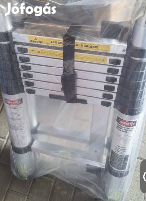 Csuklós teleszkópos alumínium létra 5,0 m