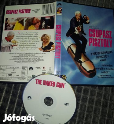 Csupasz pisztoly - vígjáték dvd -szinkron- Leslie Nielsen