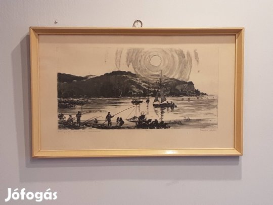 Csurgói Máté rézkarc 